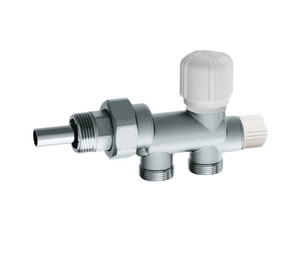 Válvula para radiadores monotubo termoestables cromados FAR 1420
