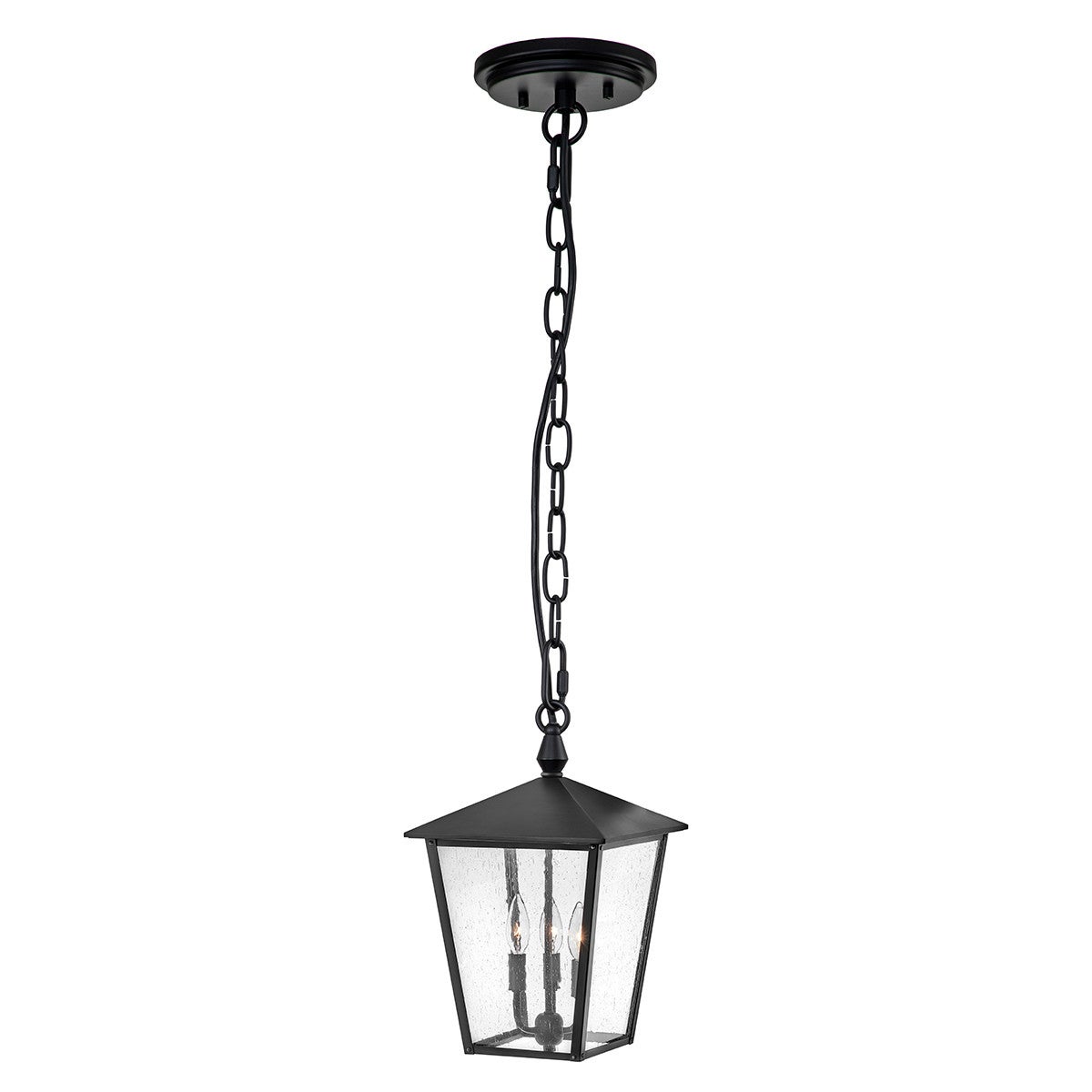 Lampa sufitowa zewnętrzna Huntersfield czarna 3xE14x40W wym: 210,5 x 27,9 x 27,9 cm aluminium Hinkley