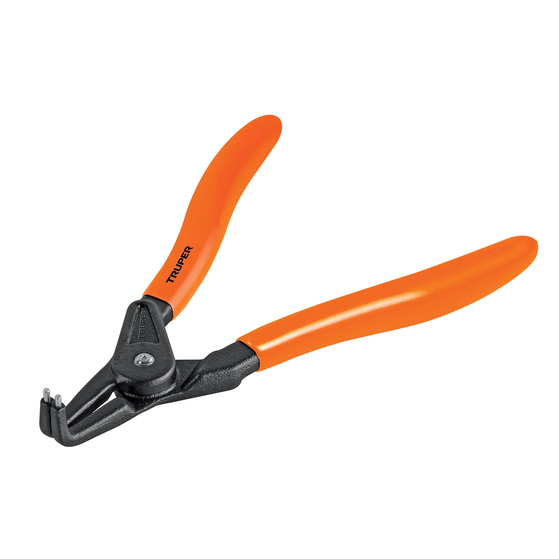 Cleste extractor cu varf rotund 90° pentru inele de siguranta exterioare, 170 mm, - Truper