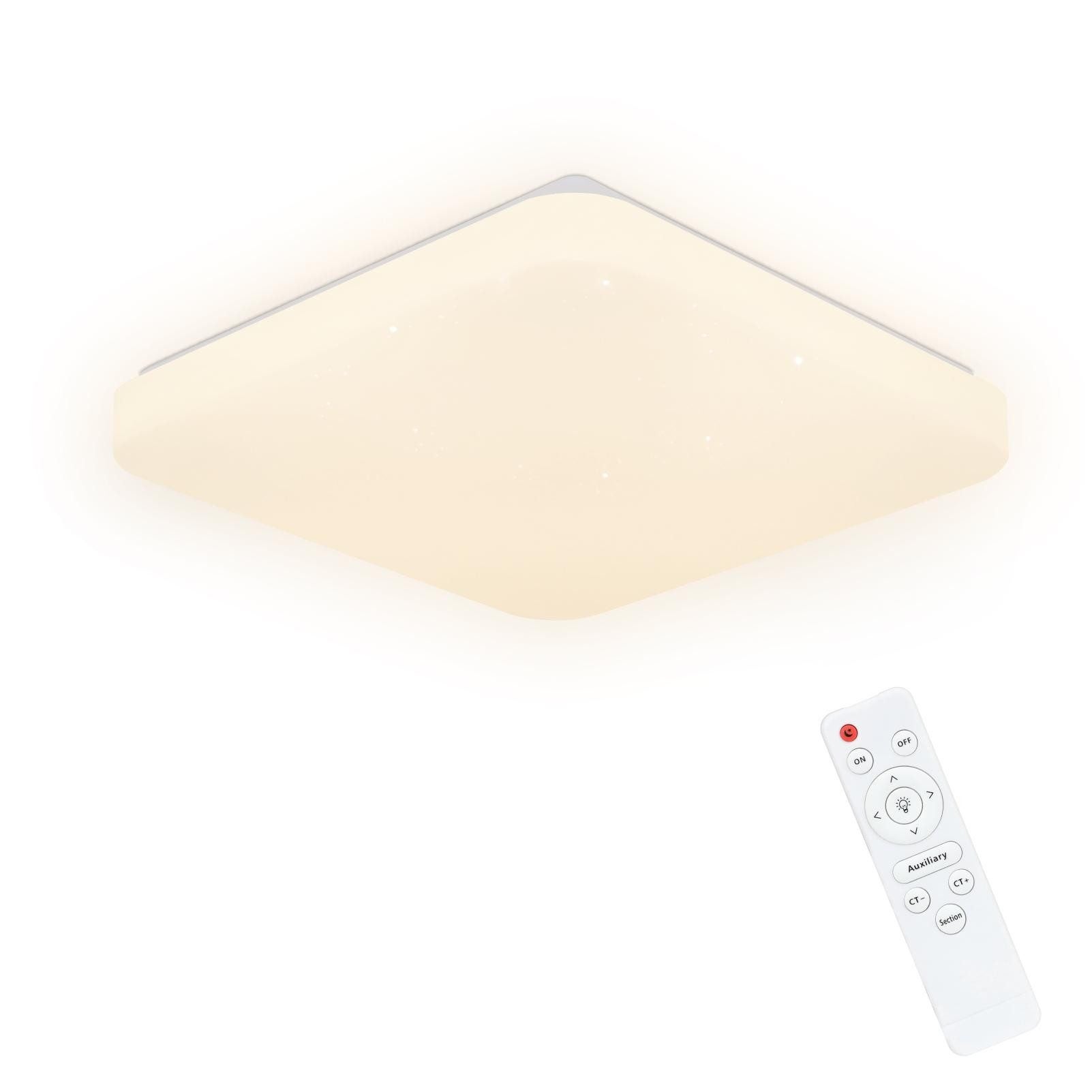ZMH Plafonnier LED 37W Lampe de chambre étoilée avec télécommande - 4