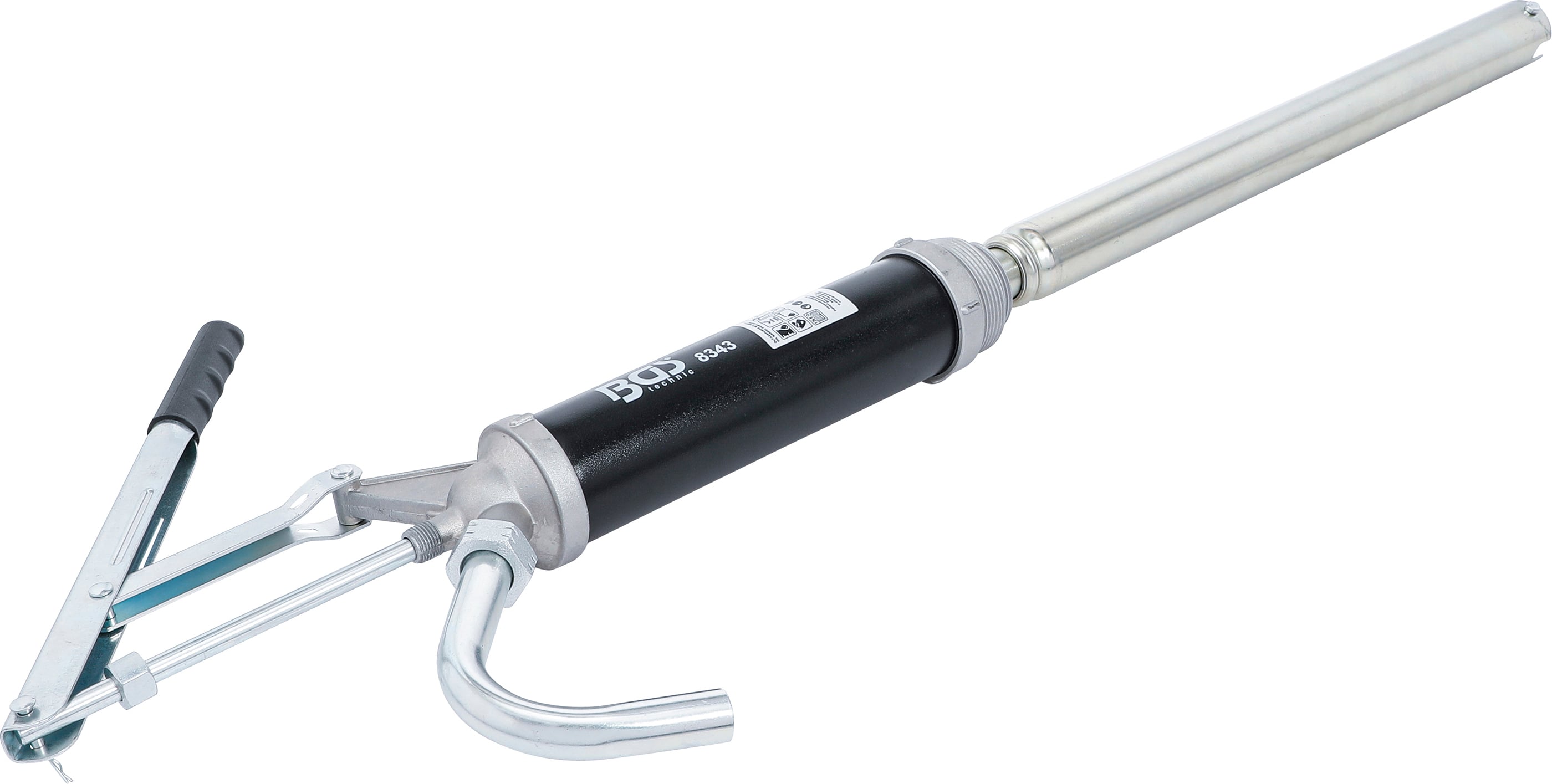 Pompe à Huile Manuelle Avec Levier - Idéale Pour Fûts De 200L Diesel, Huile & Antigel