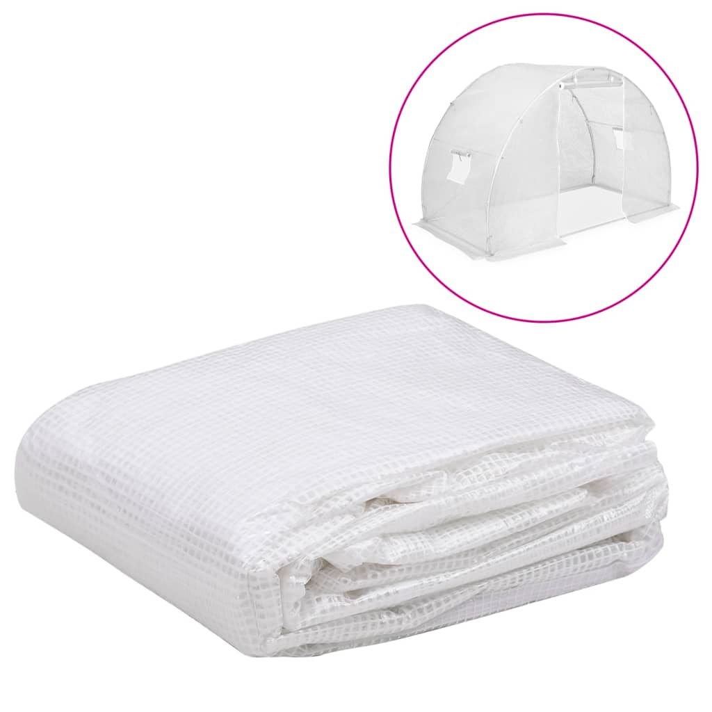 Couverture de remplacement serre (4,5 m²) 3x1,5x2 m Transparent vidaXL - 6