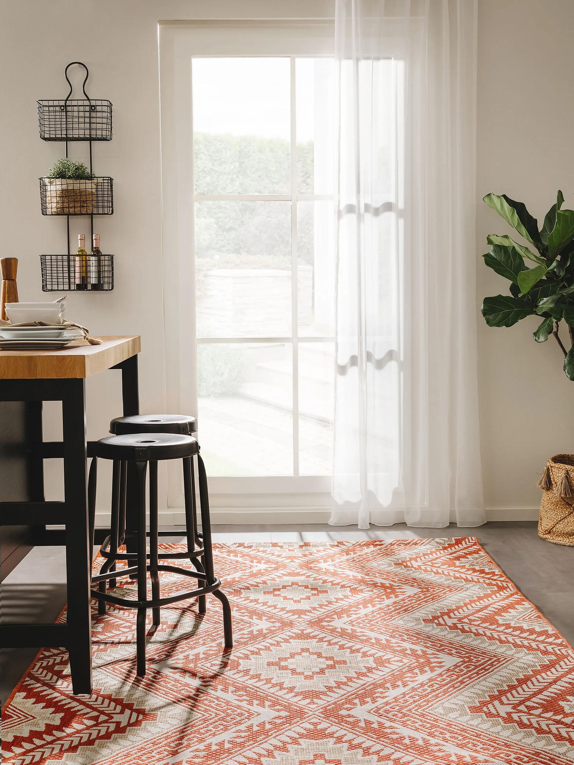 BENUTA - Tapis d'extérieur & intérieur Cleo orange 300x400 cm - 4