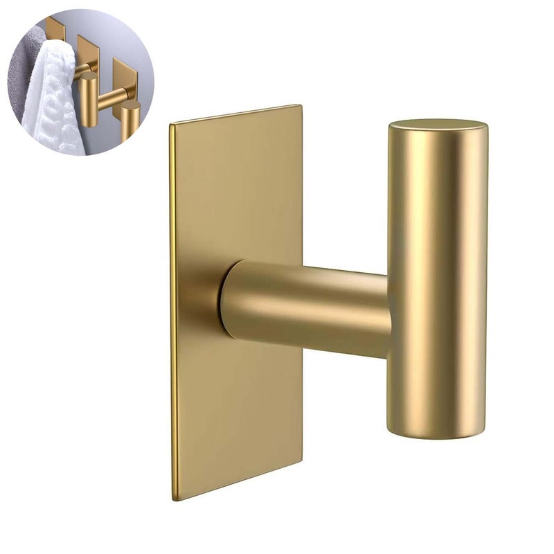 8 wodoodpornych haczyków ściennych na ręczniki, mocne samoprzylepne wsparcie dla płaszczy, ubrań, szaf, łazienek, kuchni i montażu na ścianie