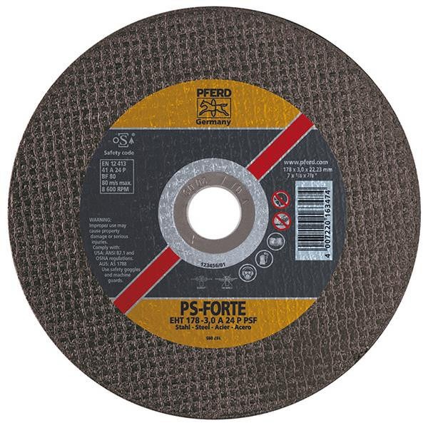 TARCZA DO CIĘCIA PFERD PSF STEEL Ø 230 x 3 mm prosta - 61728222
