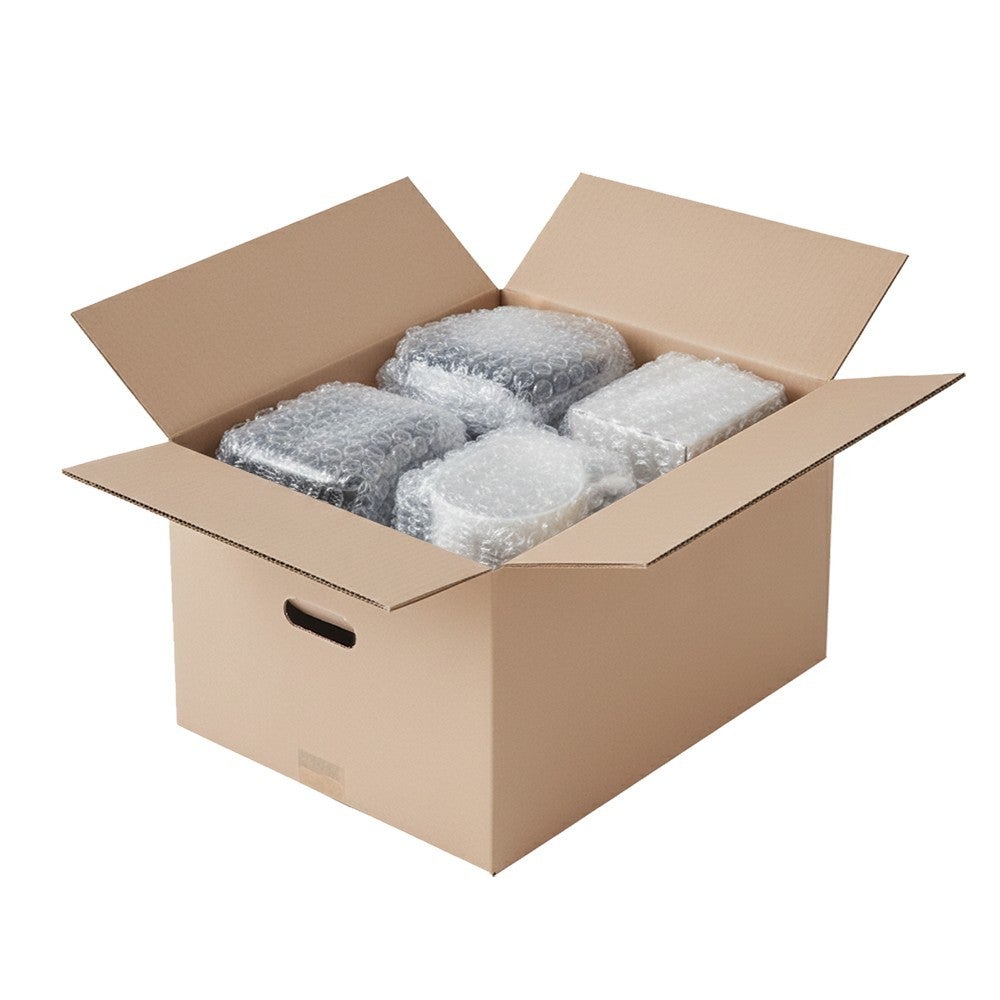 Pack and Move - Lot 20 cartons déménagement seconde main - 57 x 39 x 34 cm - Cartons réemployés - Seconde vie - 1 adhésif offert - 7