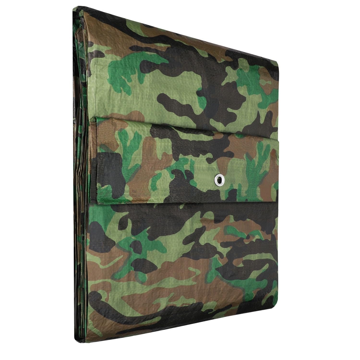 Plandeka 6x10m moro ochronna okrycie płachta mata osłona wodoodporna 80g/m2 - KOTARBAU