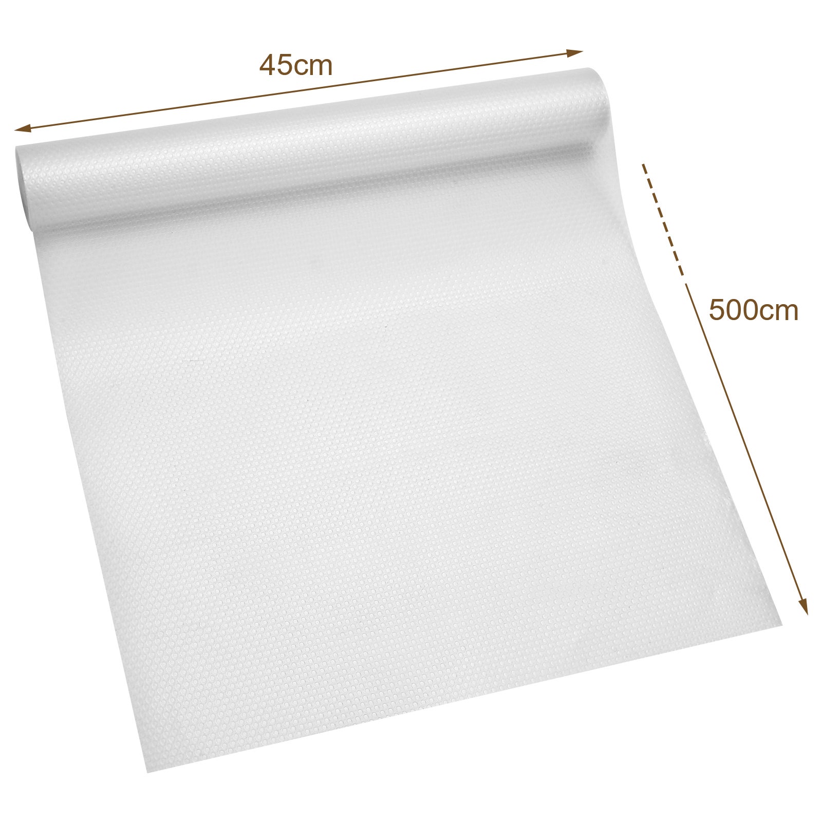 Tapete para cajones de 500 cm, fondo antideslizante, tapete antideslizante para cajones y estantes, tapete retráctil impermeable a prueba de humedad - 2