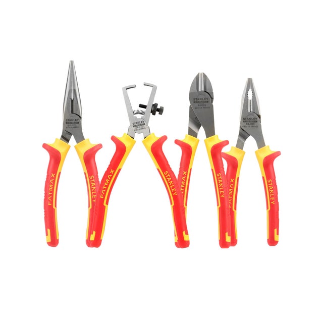 STANLEY Coffret de 4 pinces isolées 1000V