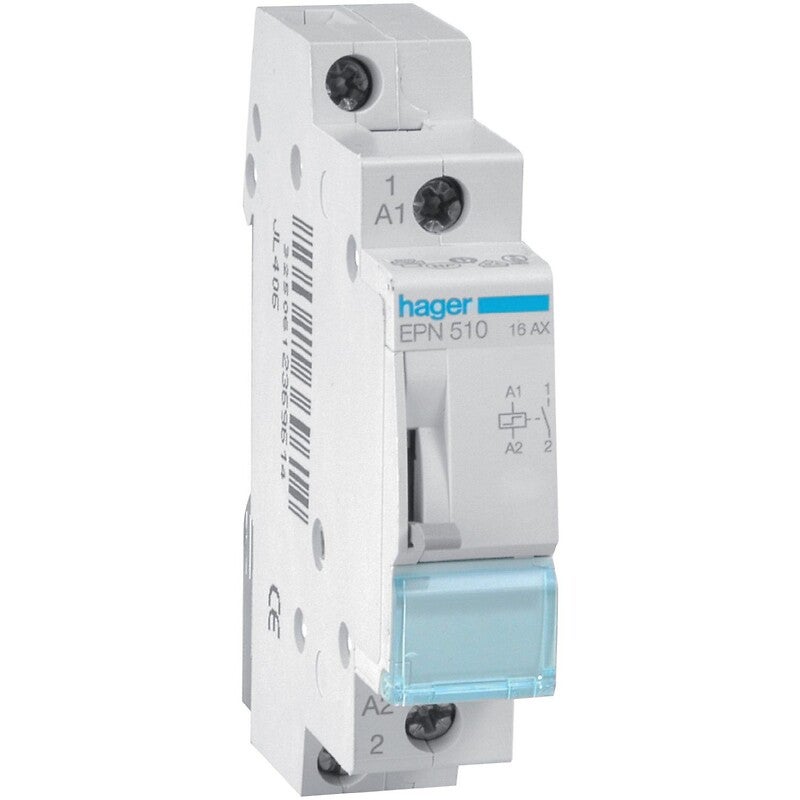 Hager - Télérupteur 16A 1F Tension de 230V - EPN510 - 3