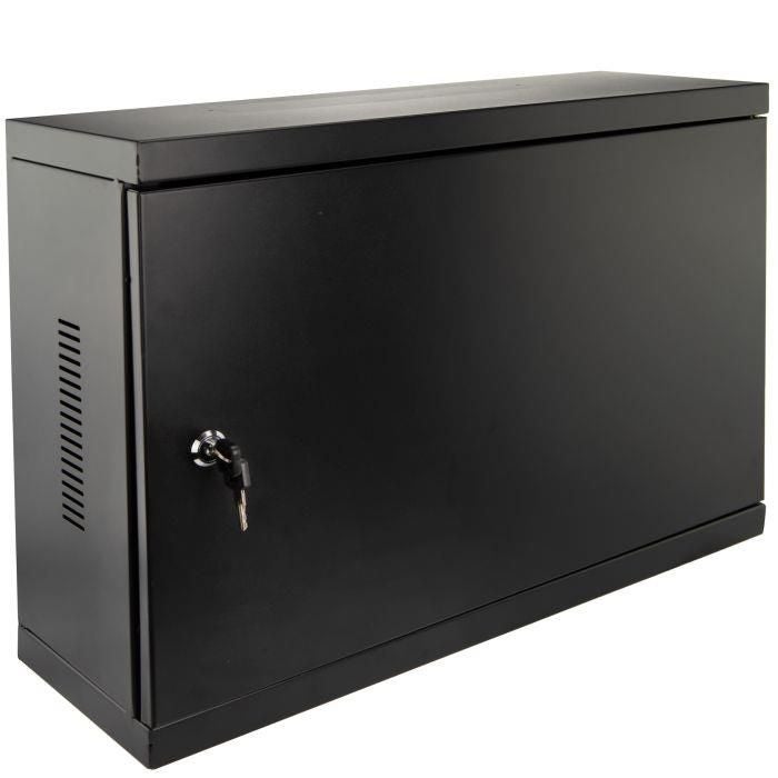 Zdjęcia - Szafa serwerowa NEKU Szafa wisząca RACK 19" 3U 180mm obudowa skrzynka TPR CCTV CATV czarna