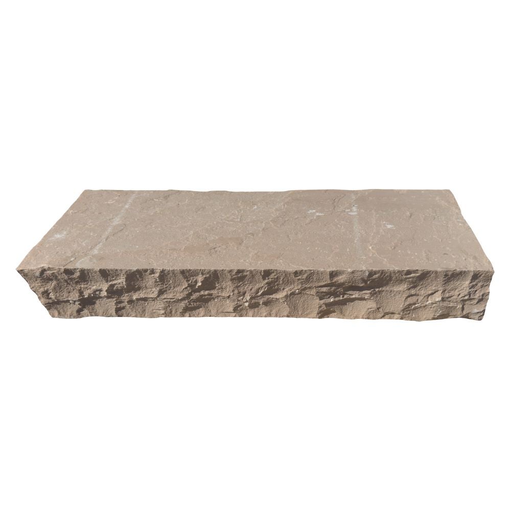Marche d'escalier extérieur en pierre multicolore Jakar - 100 x 35 x 15 cm - pièce - C-NEGOCE - 2
