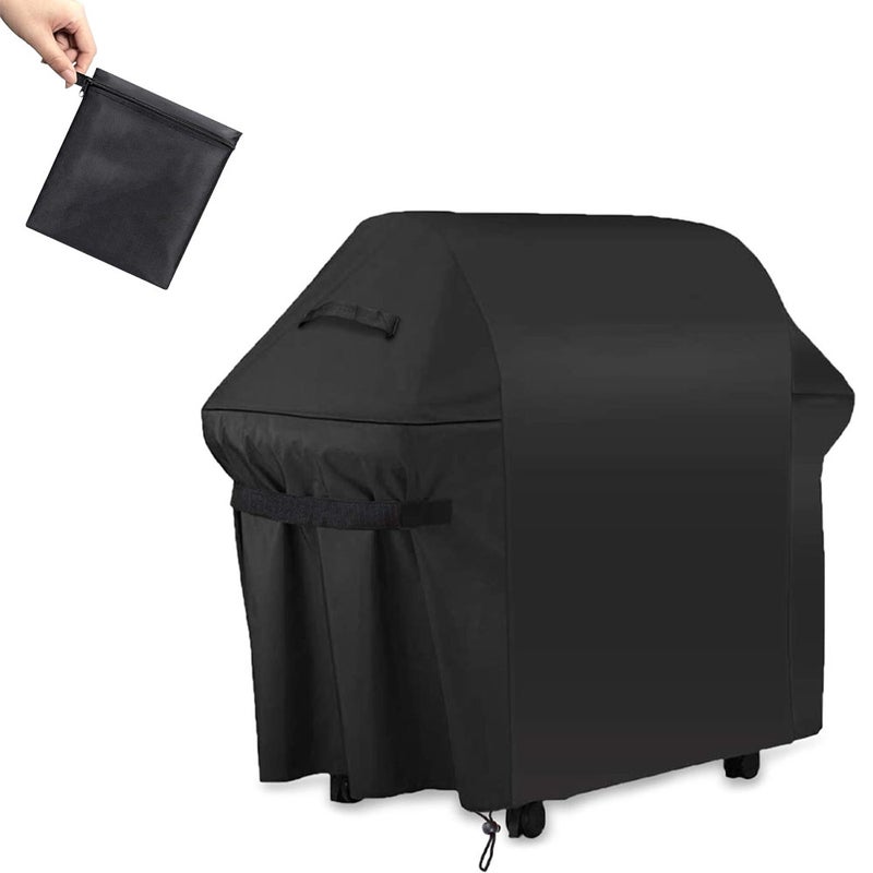 Uniwersalny pokrowiec na grilla - 145 x 117 x 61 cm - Wodoodporny pokrowiec UV - Z torbą do przechowywania - Odporny na warunki atmosferyczne