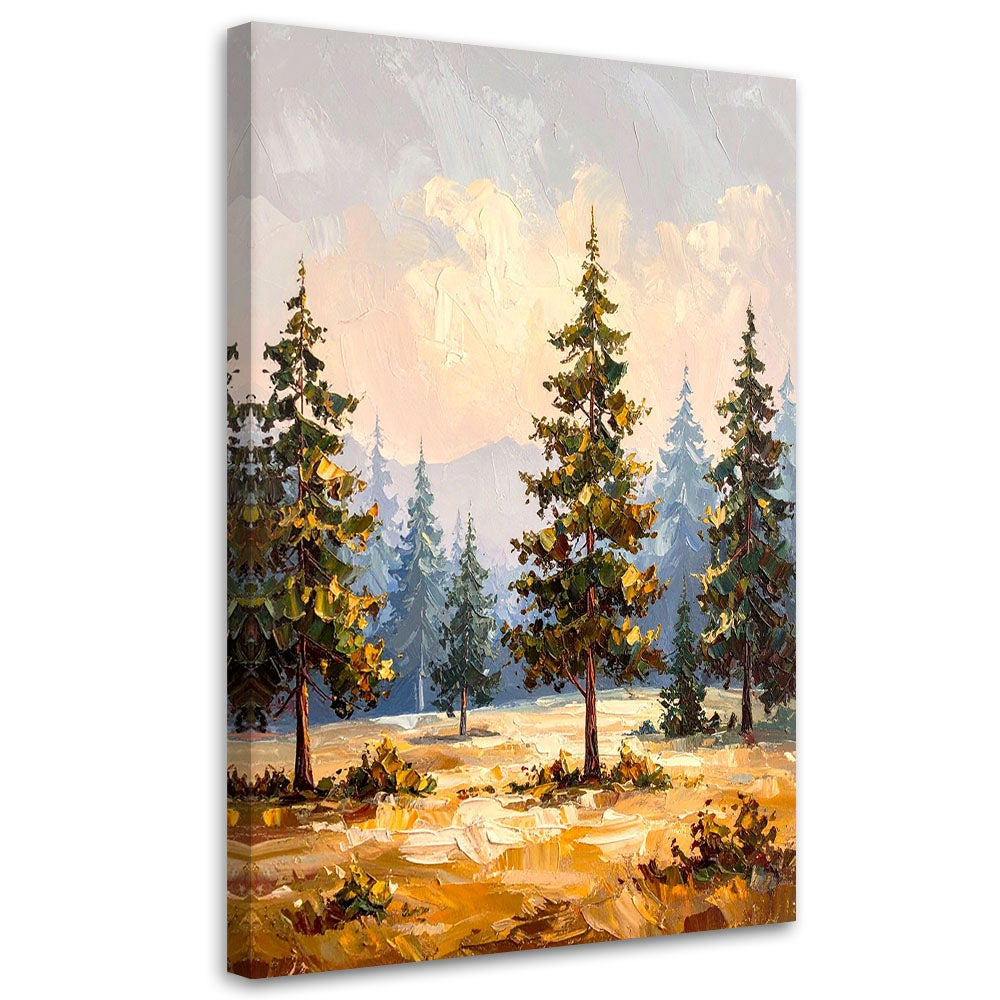 Obraz do salonu sypialni krajObraz górski drzewa natura 60x90