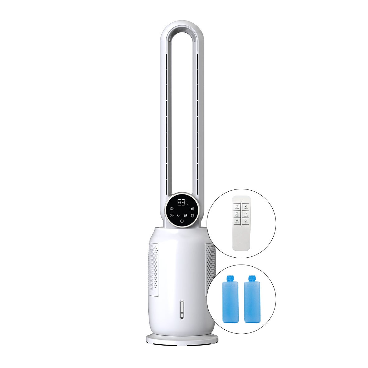 Fácula - Climatiseur à évaporation Blizzar-E 35w | LED Light | 12 vitesses | Minuteur | Ioniseur - 6