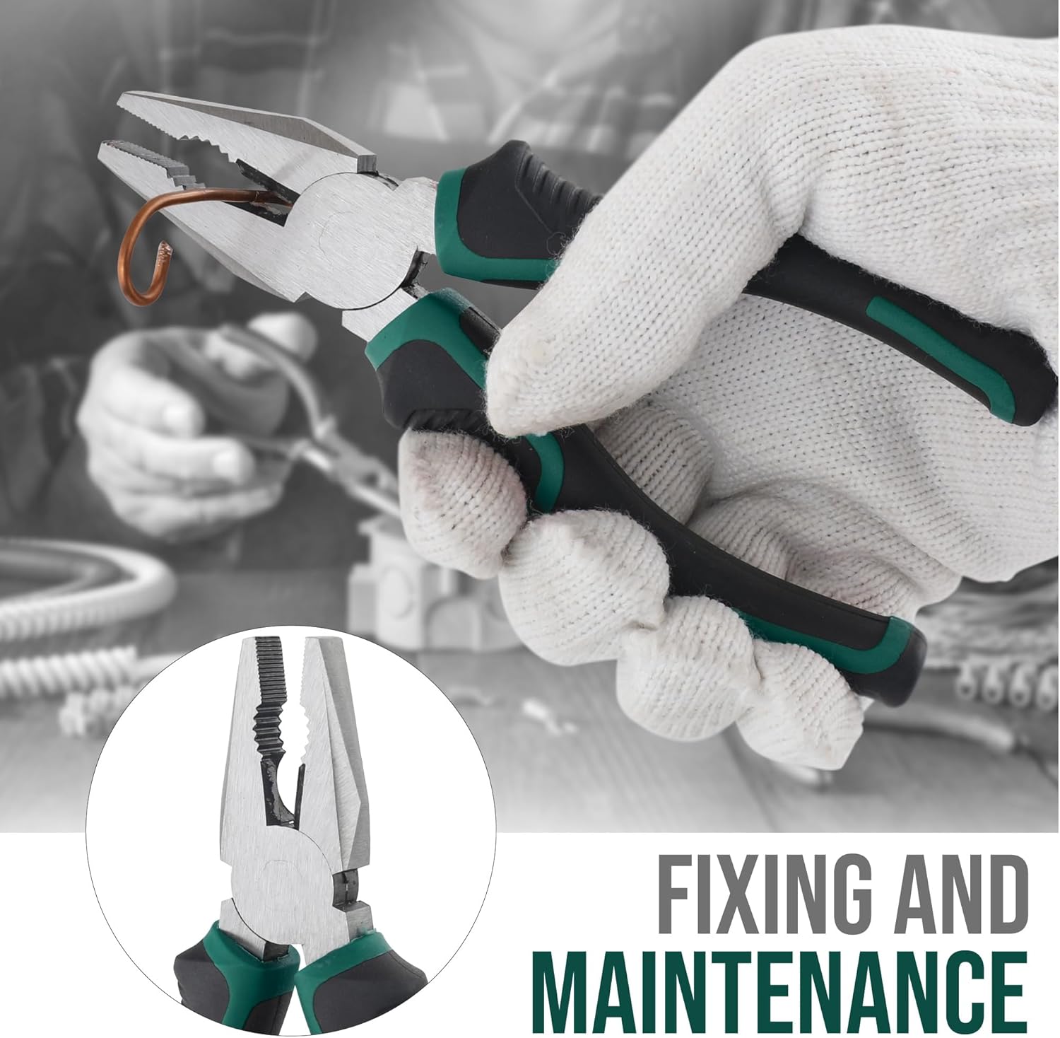 Kit di utensili portatili Hi-Spec verdi da 25 pezzi, perfetto per la manutenzione e le piccole riparazioni in casa o in ufficio. - 4