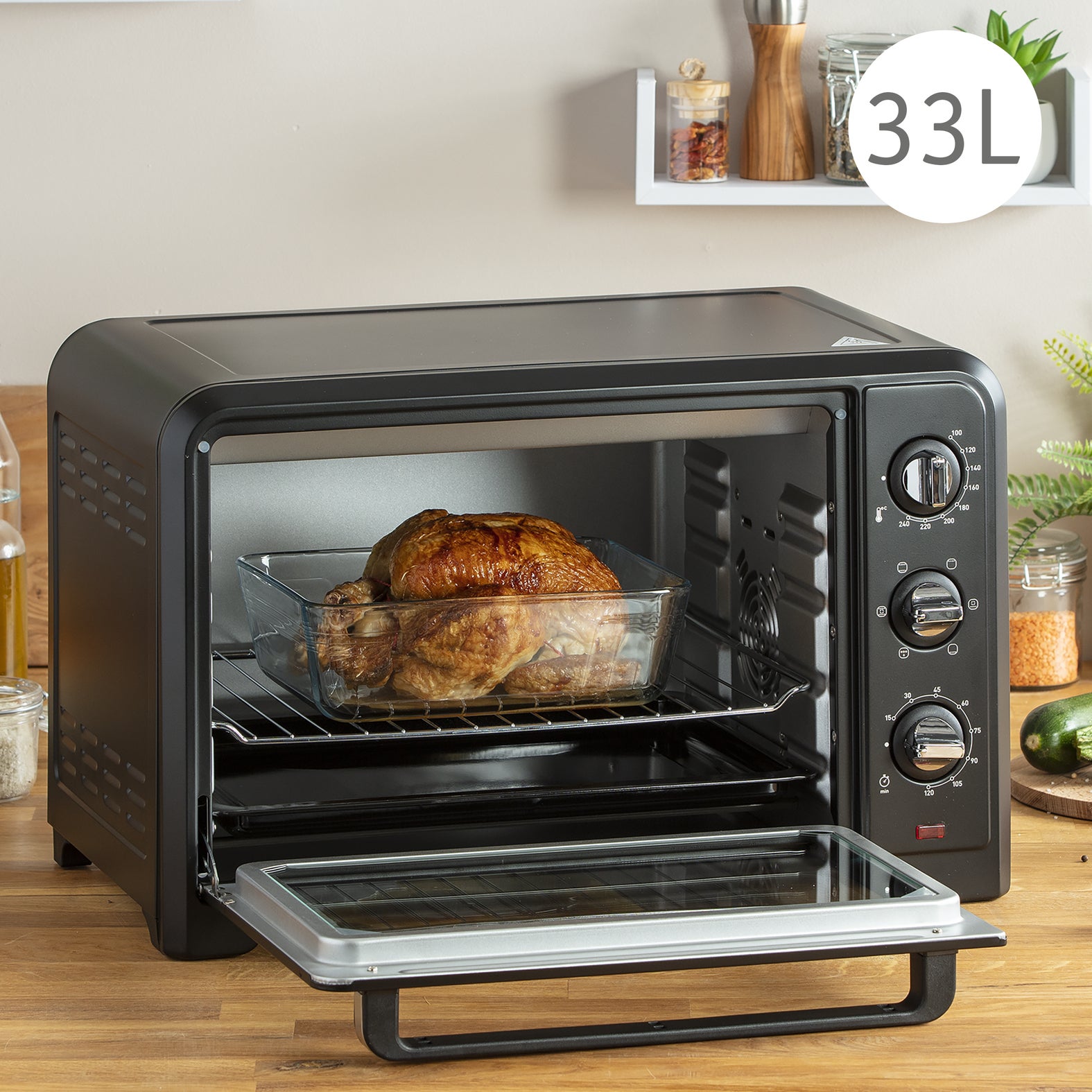 Four électrique avec gril Moulinex Optimo OX4648 33L 1600 W - 8