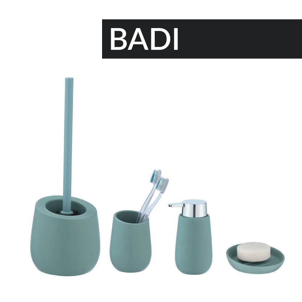 Brosse WC bleu gris Badi - 6