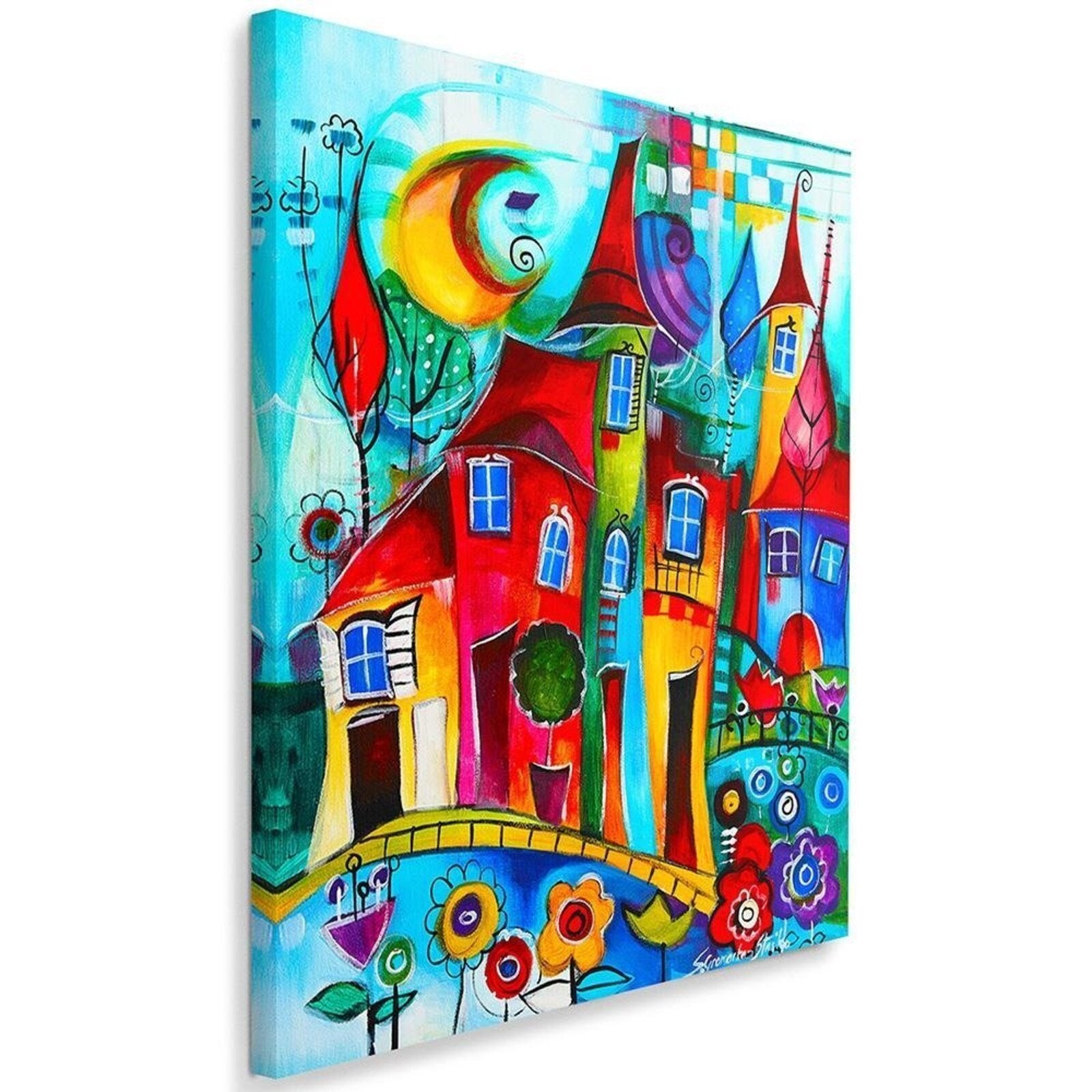 TABLEAU , PEINTURE acrylique ,oeuvre unique signée YanLe EUR 82,00