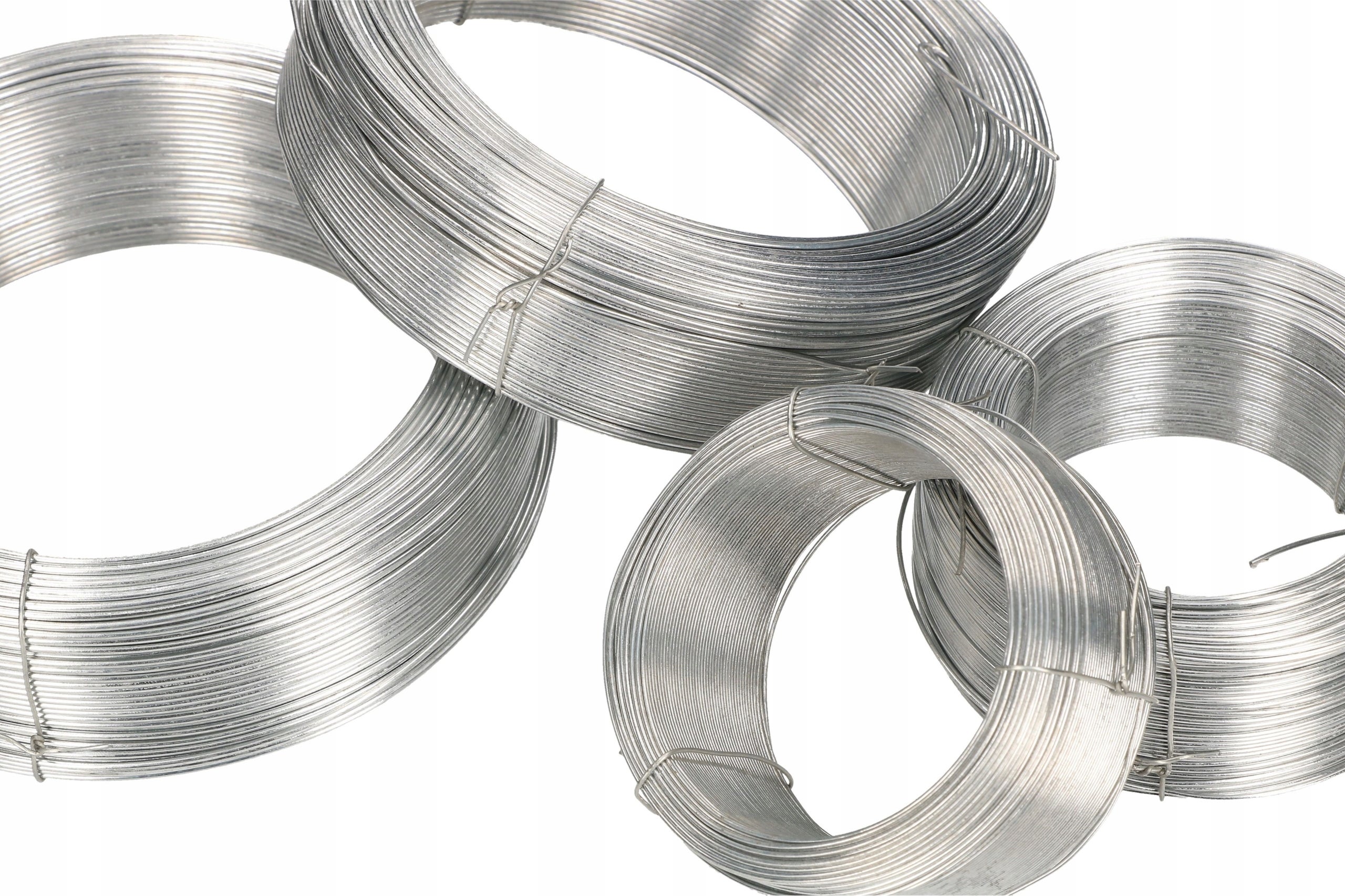 Fil de Jardin Galvanisé, diamètre 0,8 mm - 100 m - Fil de Serrage - Fil de Clôture - Pour Attacher des Plantes - KOTARBAU - 7