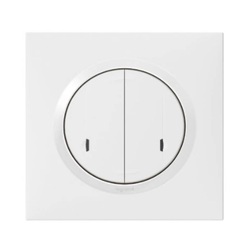 ARNOULD 50402 = 60102 Double Interrupteur Va et Vient 10AX 250V