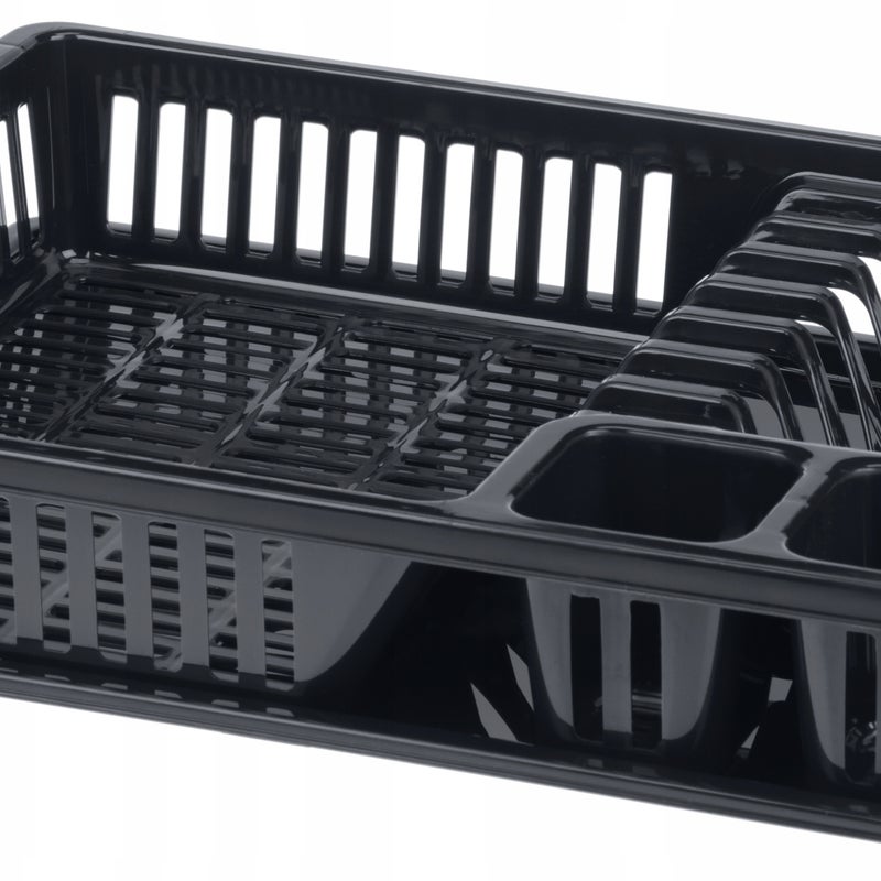 OCIEKACZ SUSZARKA DO NACZYŃ NA SZTUĆCE MAŁA JEDNOPOZIOMOWA PLASTIKOWA 38cm