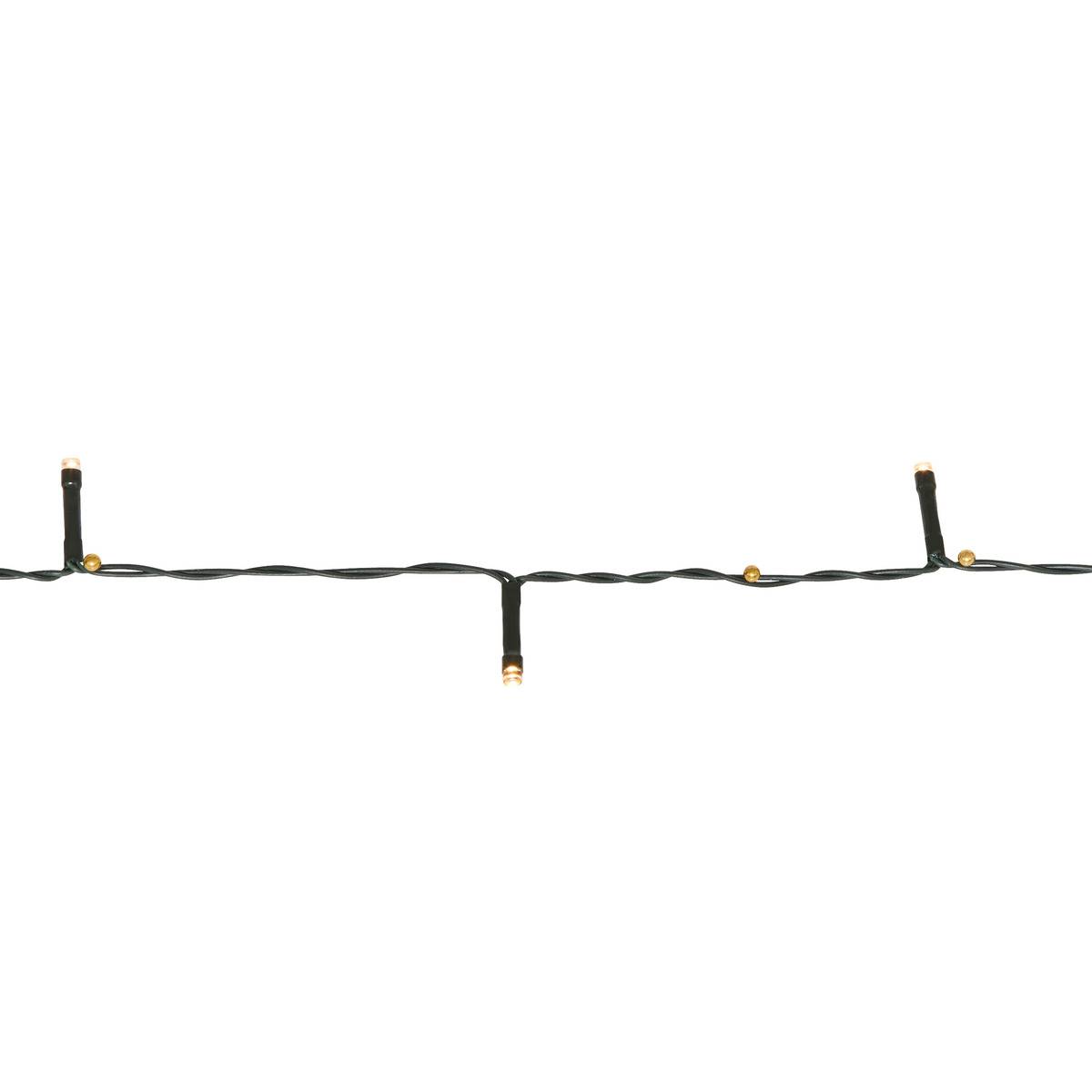 Guirlande lumineuse extérieure solaire 100 LED blanc chaud l.10m - Feeric lights & christmas - 4