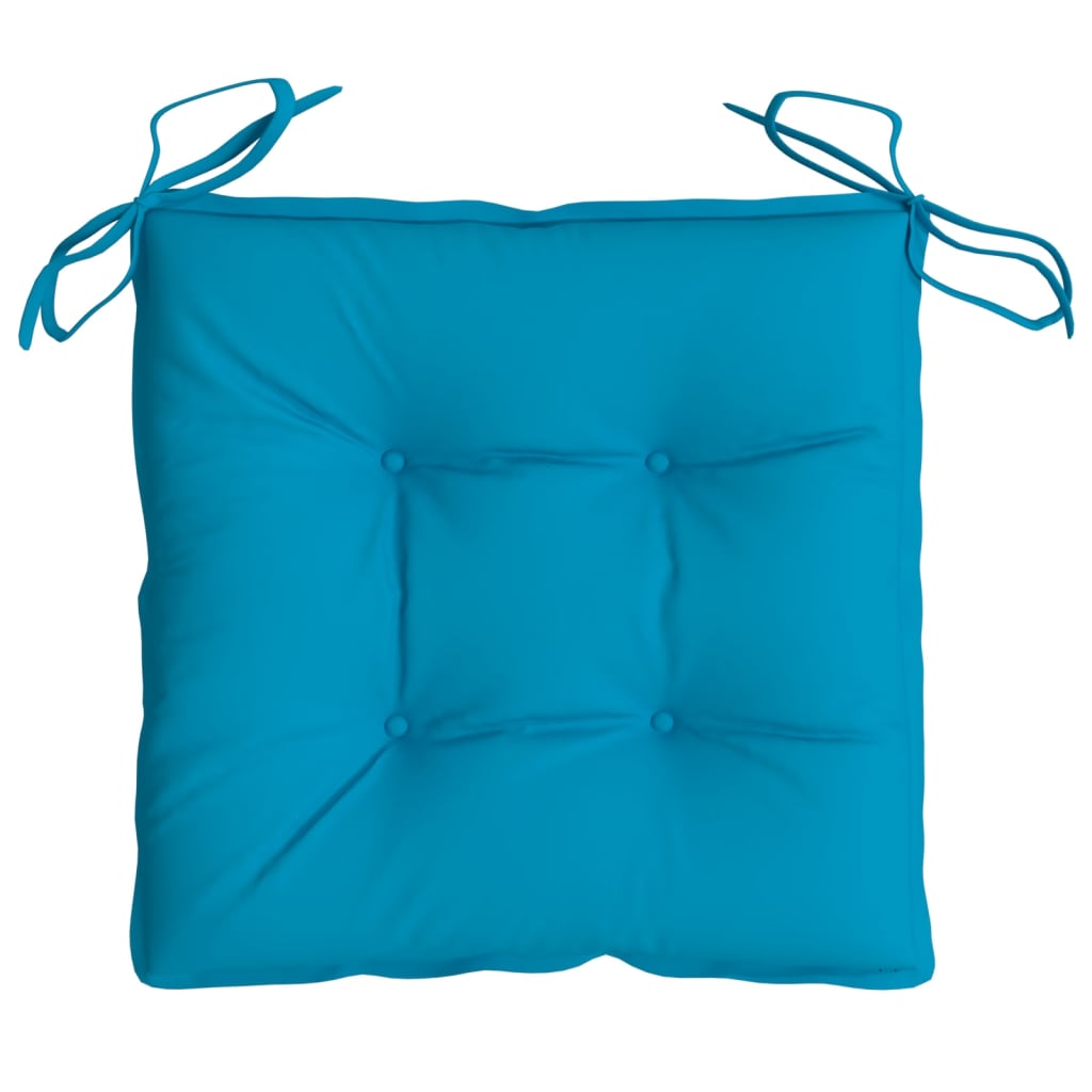 Maison Exclusive - Coussins de palette lot de 4 bleu clair 50x50x7 cm tissu oxford - 5