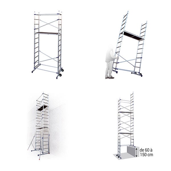 Échafaudage domestique 6m46 - 3