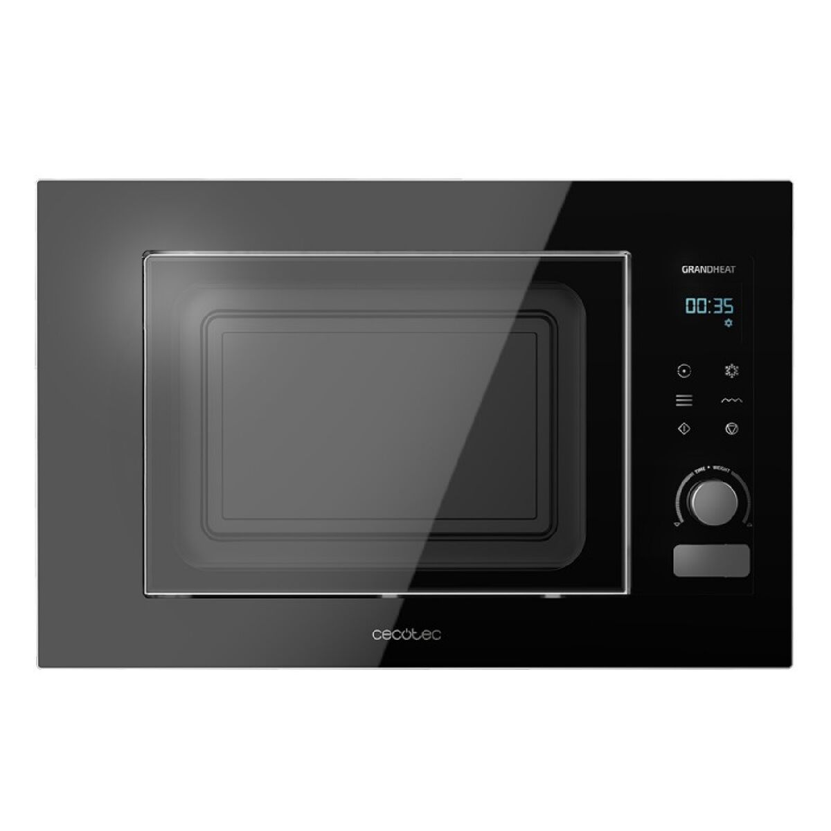 Cecotec Microondas Grandheat 2090 Built-In Touch 20L 1200W Black - Imagen 2