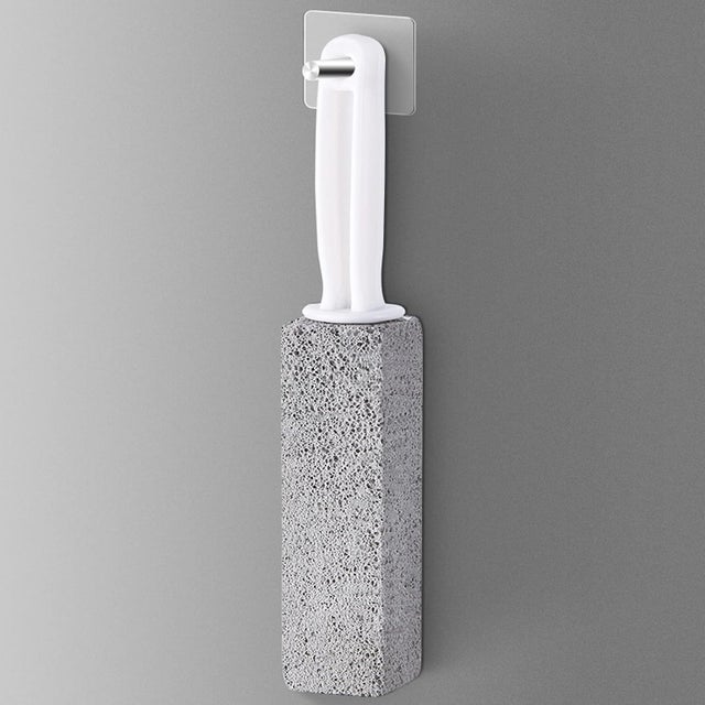 4 Pièces Pierre Ponce avec Poignée Cleaning, Pierre de Nettoyage des Toilettes, pour Nettoyer Les Toilettes, Les Cuisines, Les éviers, 23.9*3.8*3.8cm