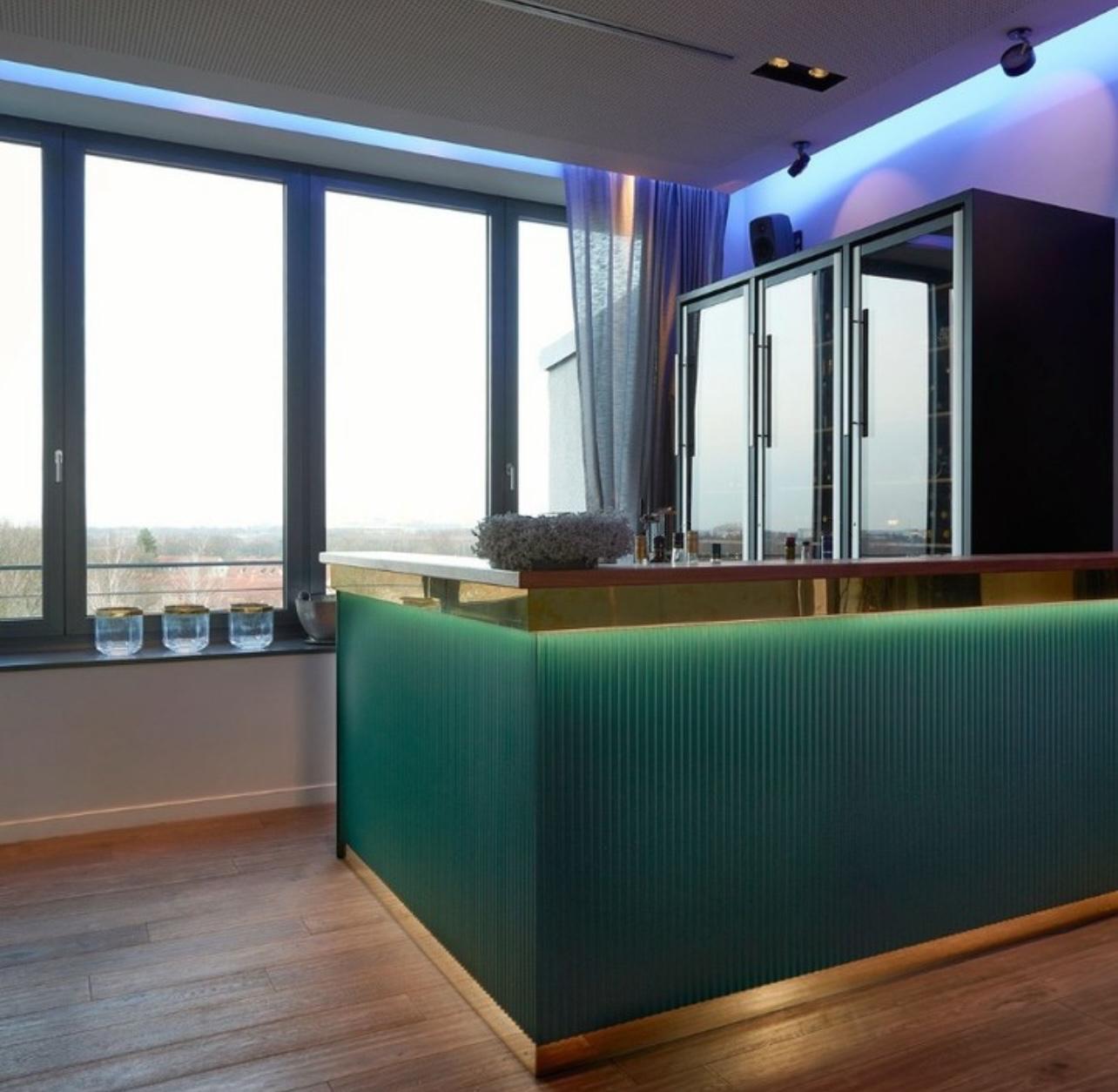 Revêtement Mural Flexible Palilleria Effet 3D Hydrofuge MDF Demi-Lune 600X2400 MM (1,44 m2/carton) - 3