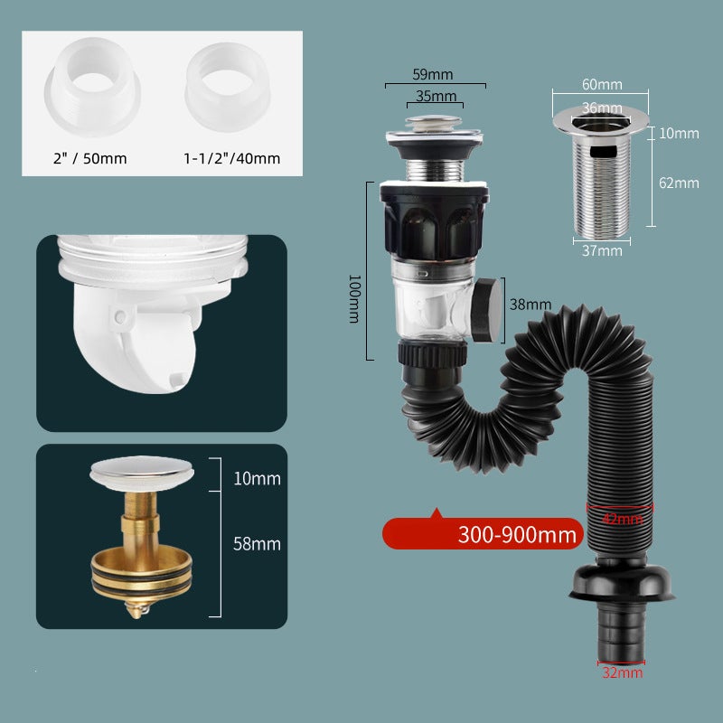 Alcadrain Sifoni - Sifone Per Lavabo, Bianco A42 - Foto 13