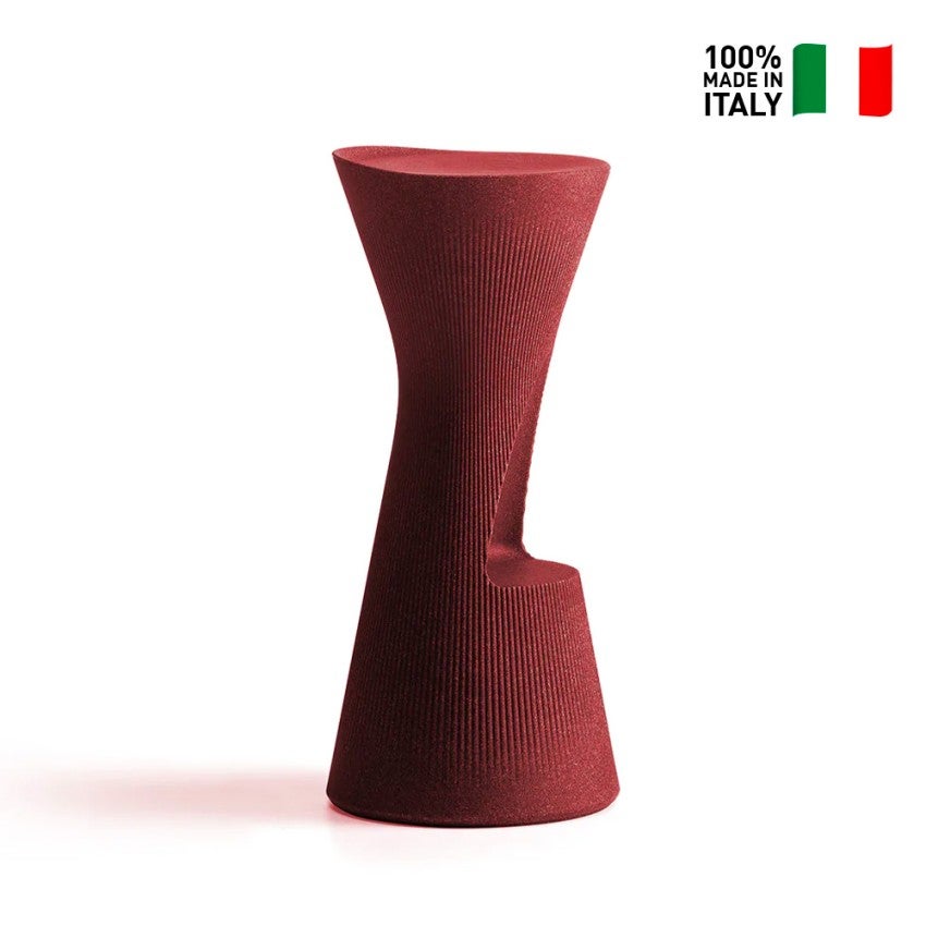 Tabouret de bar haut terrasse 76cm polyéthylène design moderne Fade S1 ...