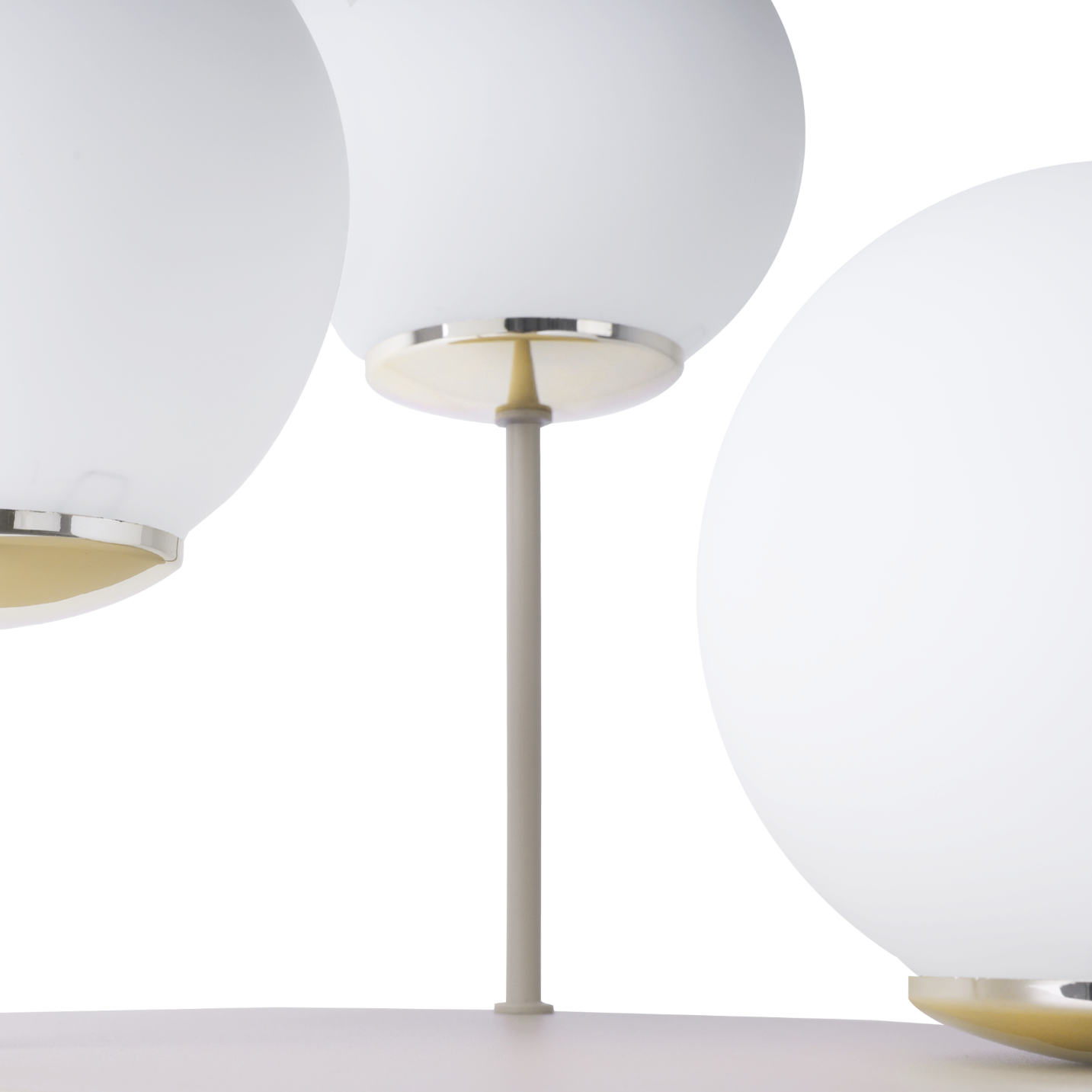 Lampa sufitowa wisząca Florence glamour 3xE14 kaszmirowy/złoty Light Home LH - 6