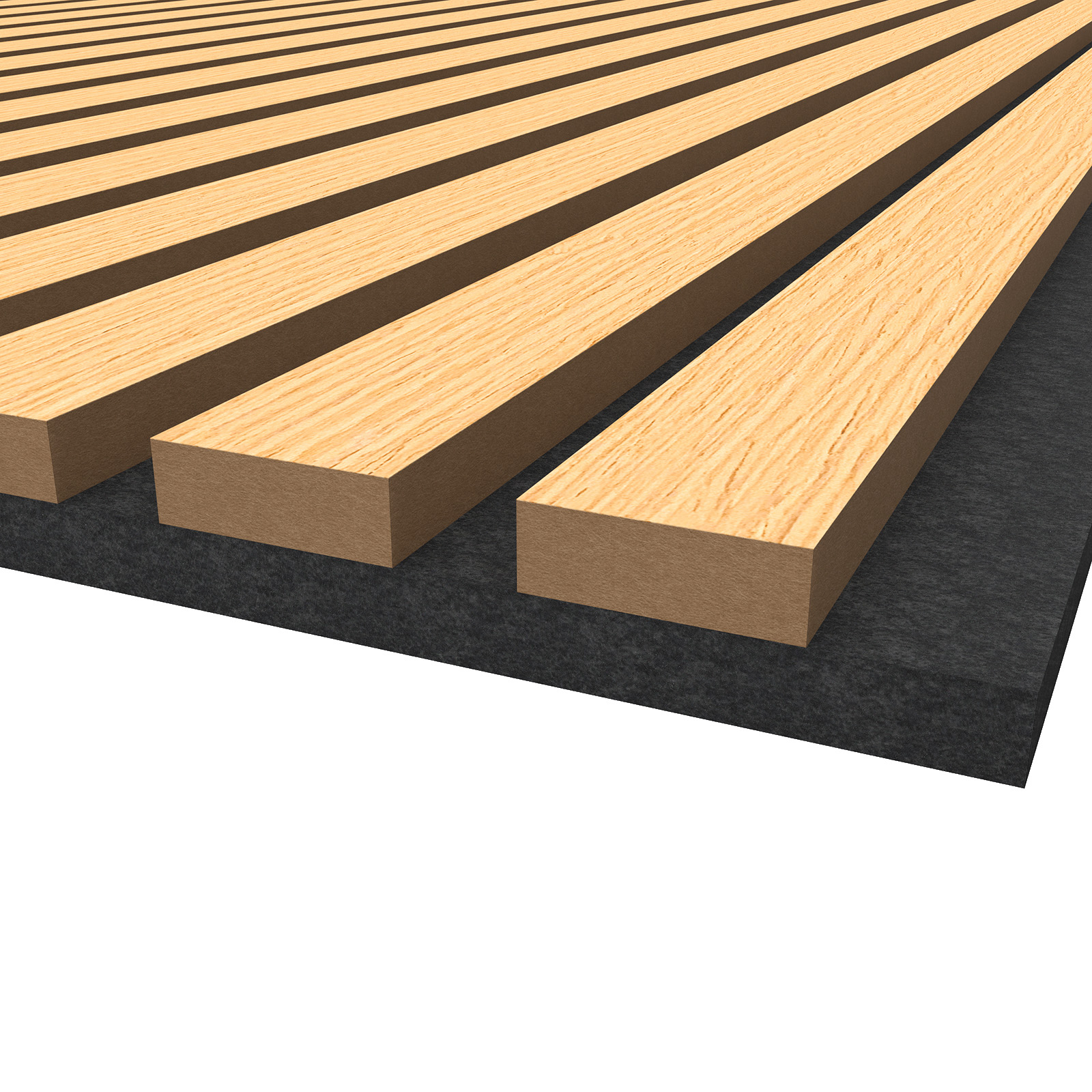 Lot de 2 panneaux muraux acoustiques décoratifs en bois MDF 120 x 60 cm, finition chêne foncé, excellente isolation acoustique, installation simple - 8