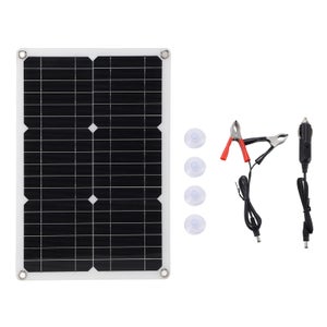 Panneau Solaire Portable 5V 10W USB - Monocristallin, Haute Efficacité - Compact 205x140mm - Pour Plein Air