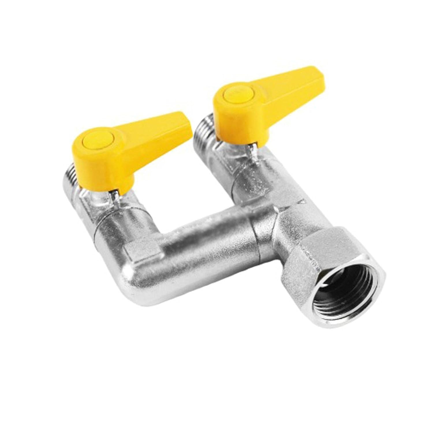 Zawór kulowy H 1/2 ", sprzęgło 3-drożne, zawór licznika gazu, regulacja przepływu, 175 PSI, uchwyt 1/4 obrotu (F)