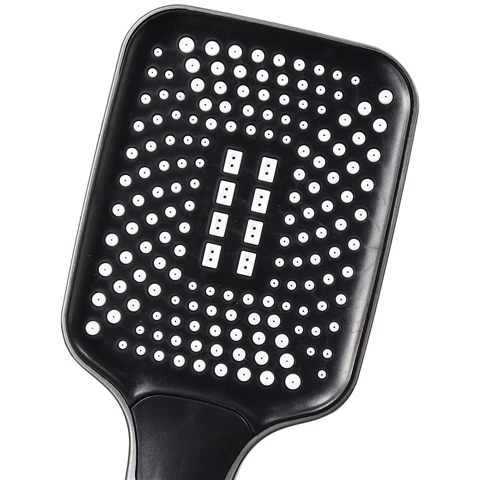 Colonne de douche noire, ensemble réglable en hauteur pour salle de bain, système avec mitigeur et affichage de température - 5