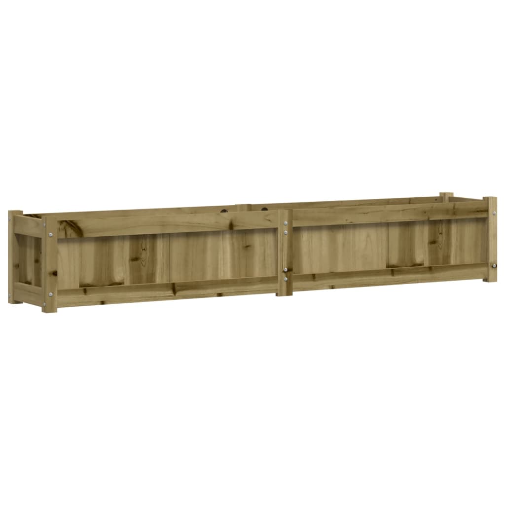 Jardinière | Bac à fleurs | Pot de fleurs 180x31x31 cm bois de pin imprégné122606 - 7