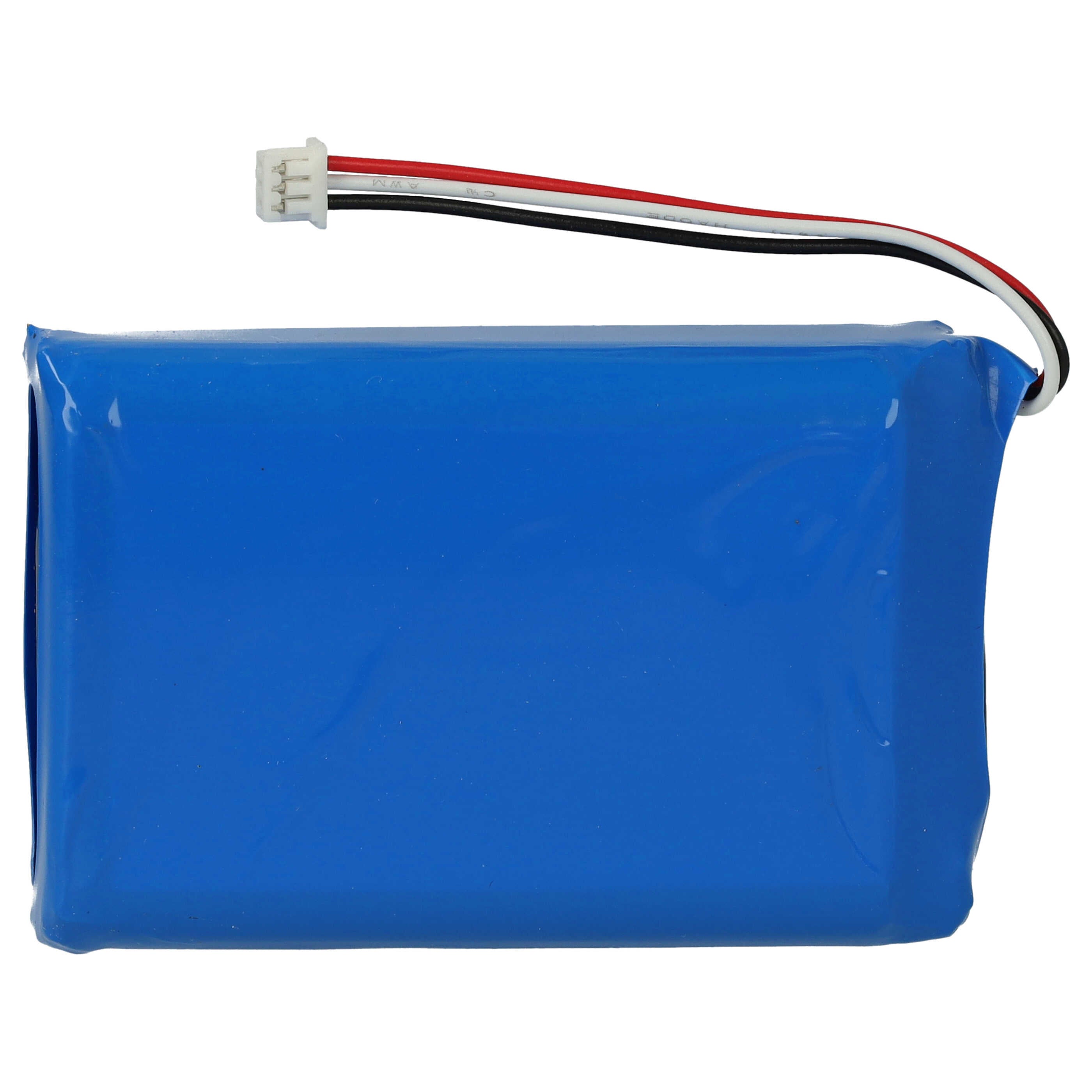 vhbw Batterie remplacement pour ABUS FUBT50000 pour système d'alarme (2500mAh, 7,4V, Li-polymère) - 2