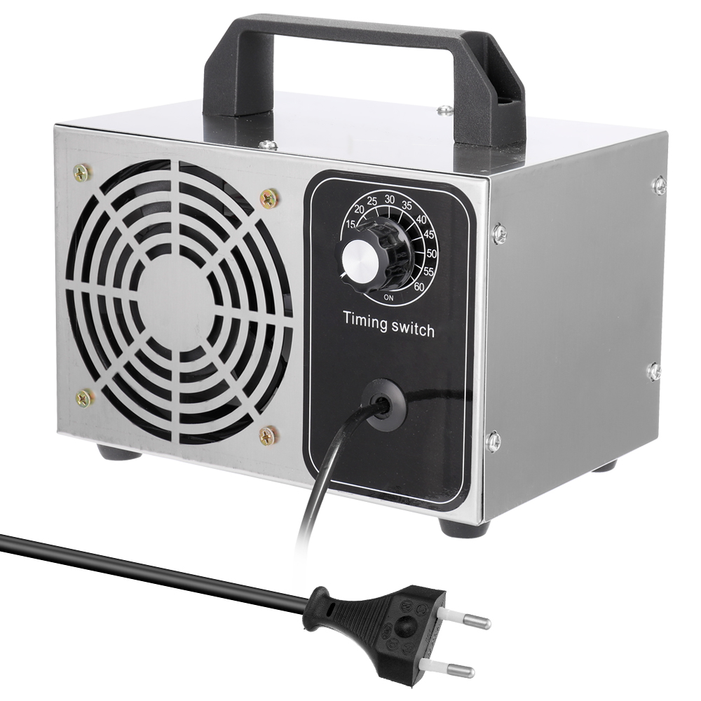 Generator ozonu 32 g/h 220 V, przenośny filtr powietrza, oczyszczacz powietrza do samochodu i domu, formaldehyd