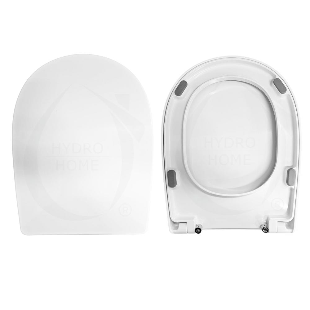 Copriwater Per Galassia Eden Monoblocco - Termoindurente Bianco, Cerniera Inox, Opzione Soft Close - Foto 6