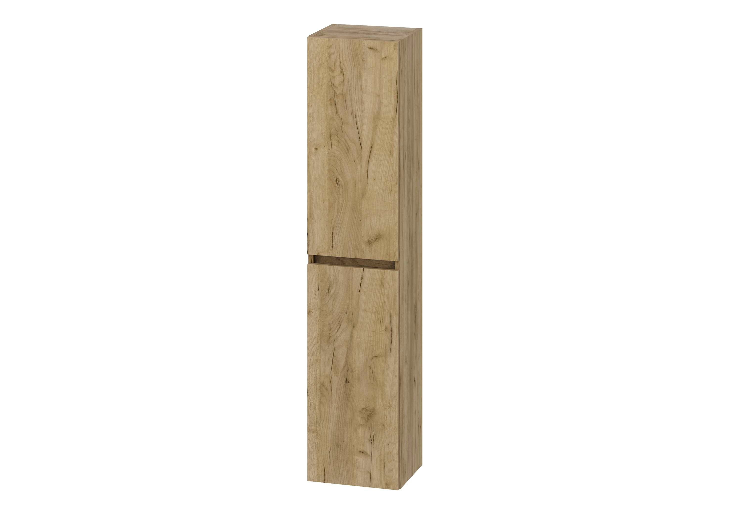 Colonne de salle de bain CIMS 2 portes 140x30x27 cm chêne T-BATH - 9