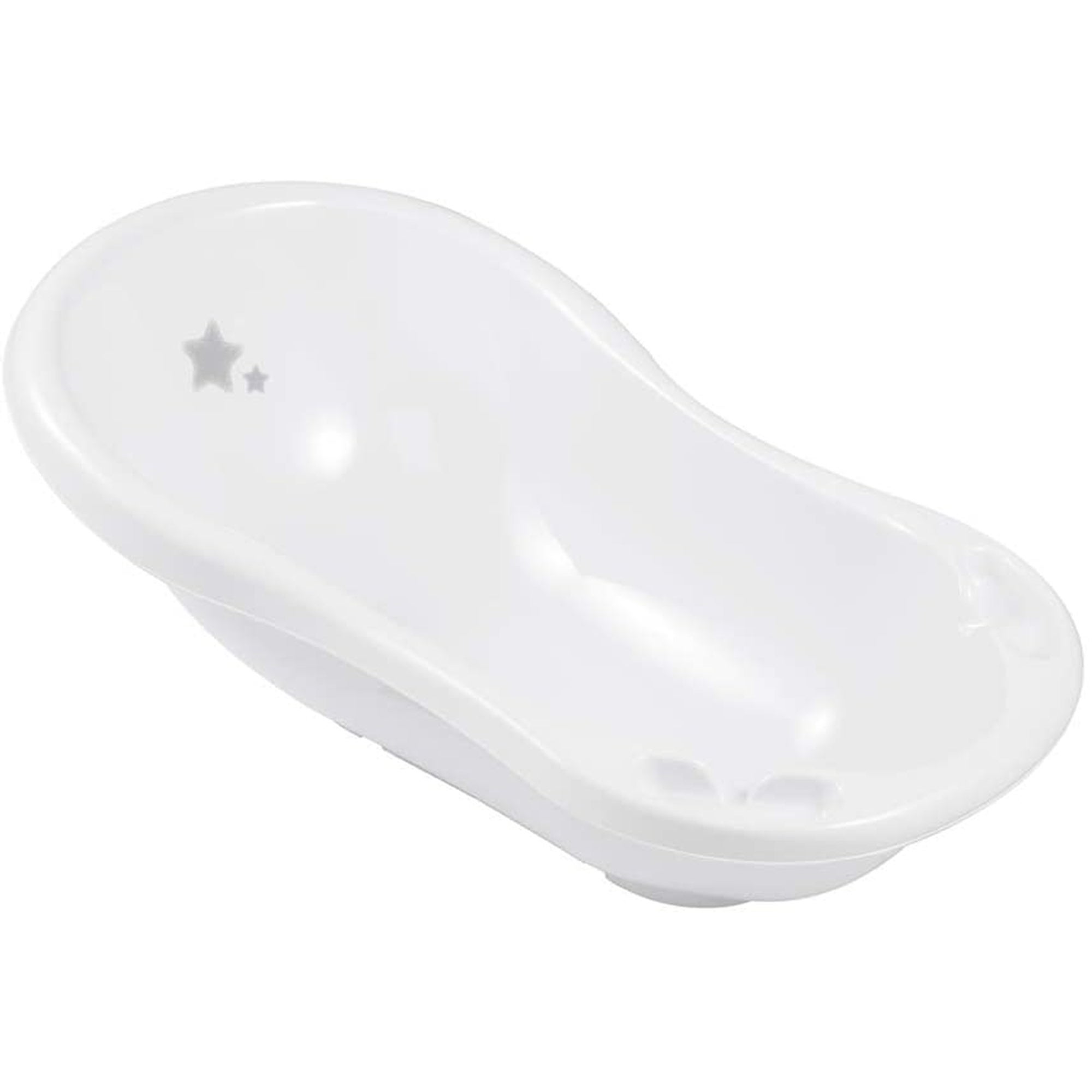 Baignoire Bébé Ergonomique Keeeper - De 0 à 12 Mois, Couleur Rose Nordique, 84 Cm - Confort Et Sécurité Optimaux Pour Le Bain