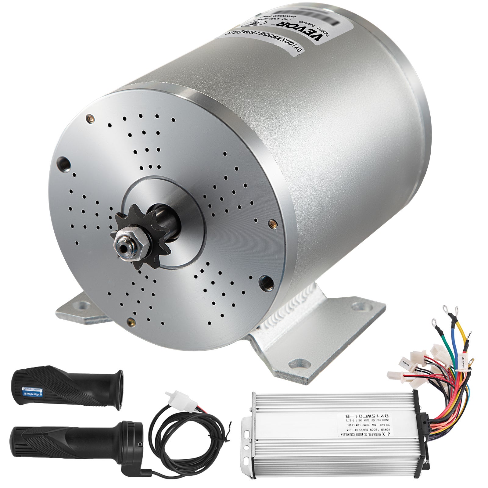 Kit Moteur électique Sans Balais 2500W/3000W Pour Go Kart Avec Pédale & Inverseur, Neuf