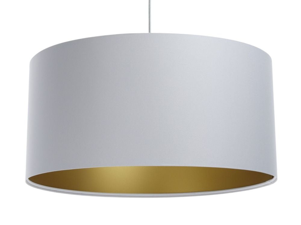 Lampa wisząca MODERN 60 szara/złota