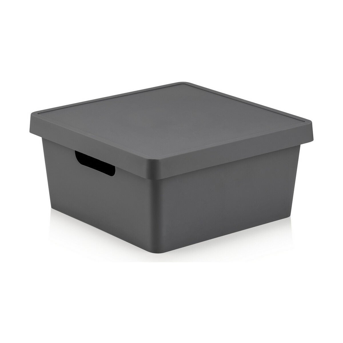 Boîte de rangement avec couvercle Confortime Carré Avec couvercle 10 L - 4