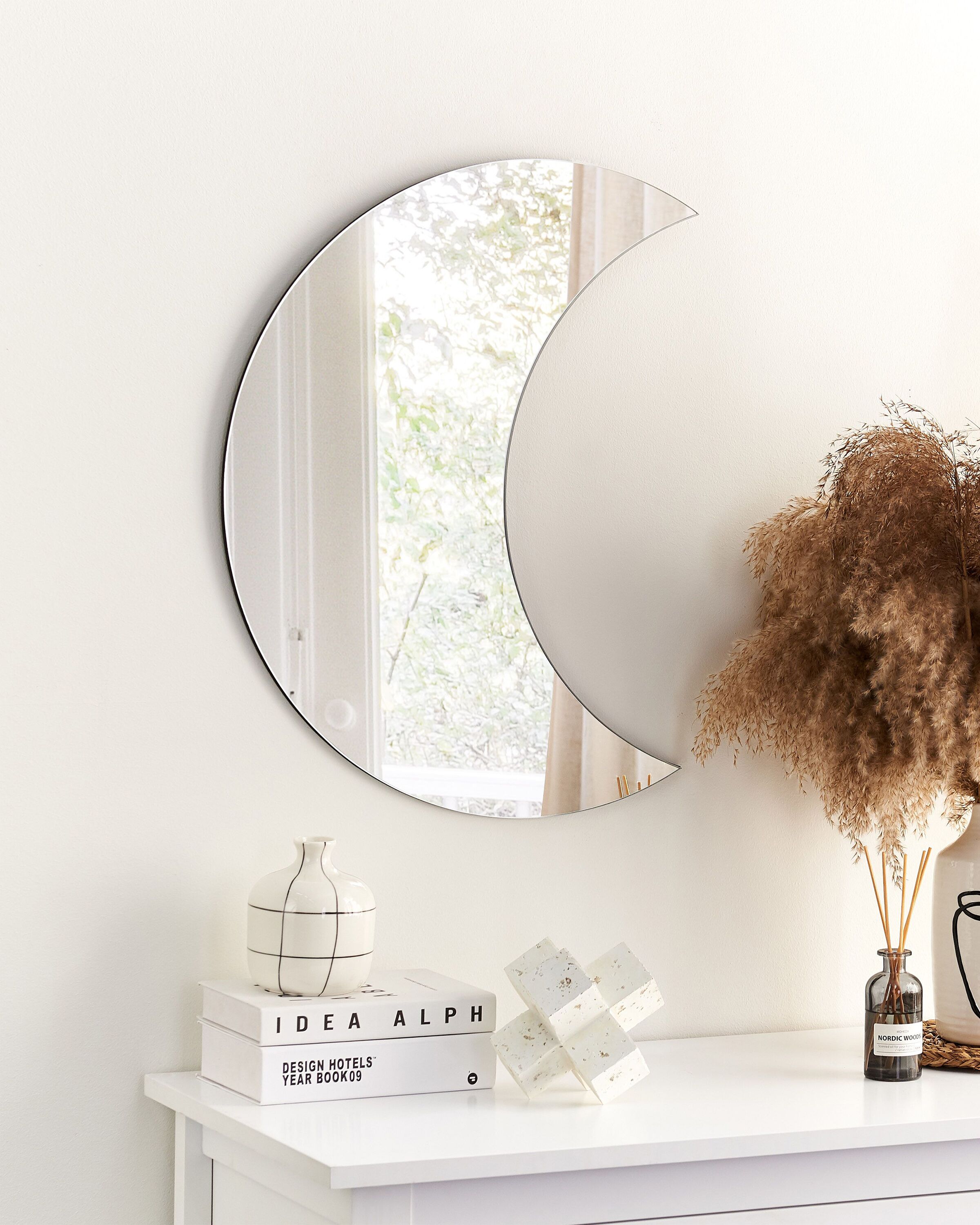 Specchio PESMES 40 cm 60 cm Argento - 2