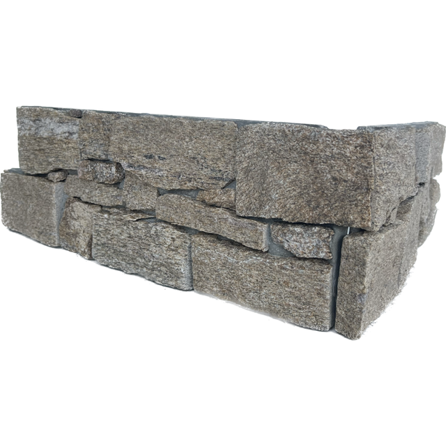 Angle de Plaquette de parement Pearl Stone Fix Bretagne - 3/4 cm - 55 x 20 cm
